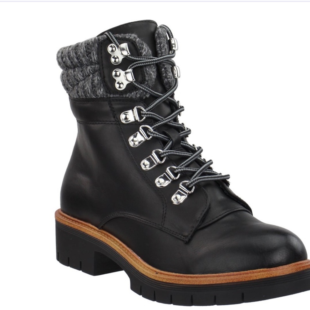 New Black Combat Boots